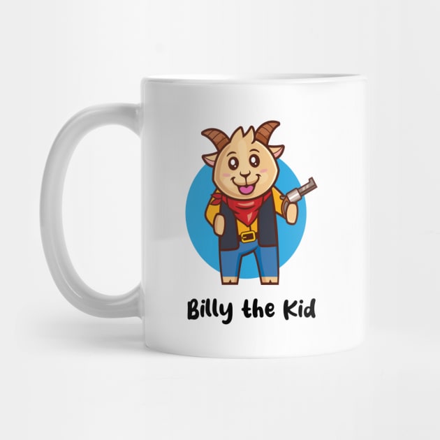 Billy the Kid (on light colors) by Messy Nessie